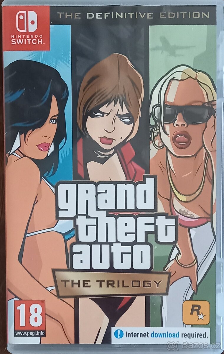 Switch; Grand Theft Auto The Trilogy Definitive Edition