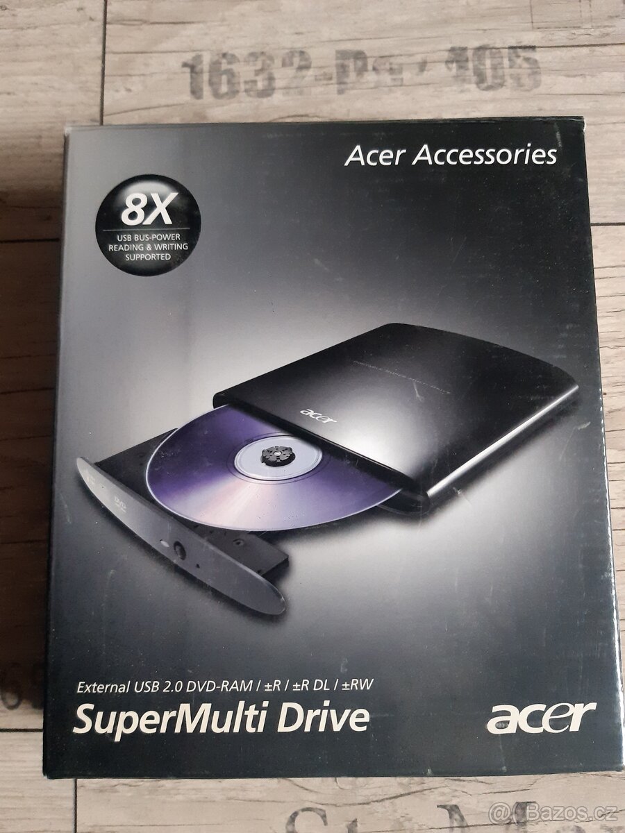 Dvd acer nepoužívané.