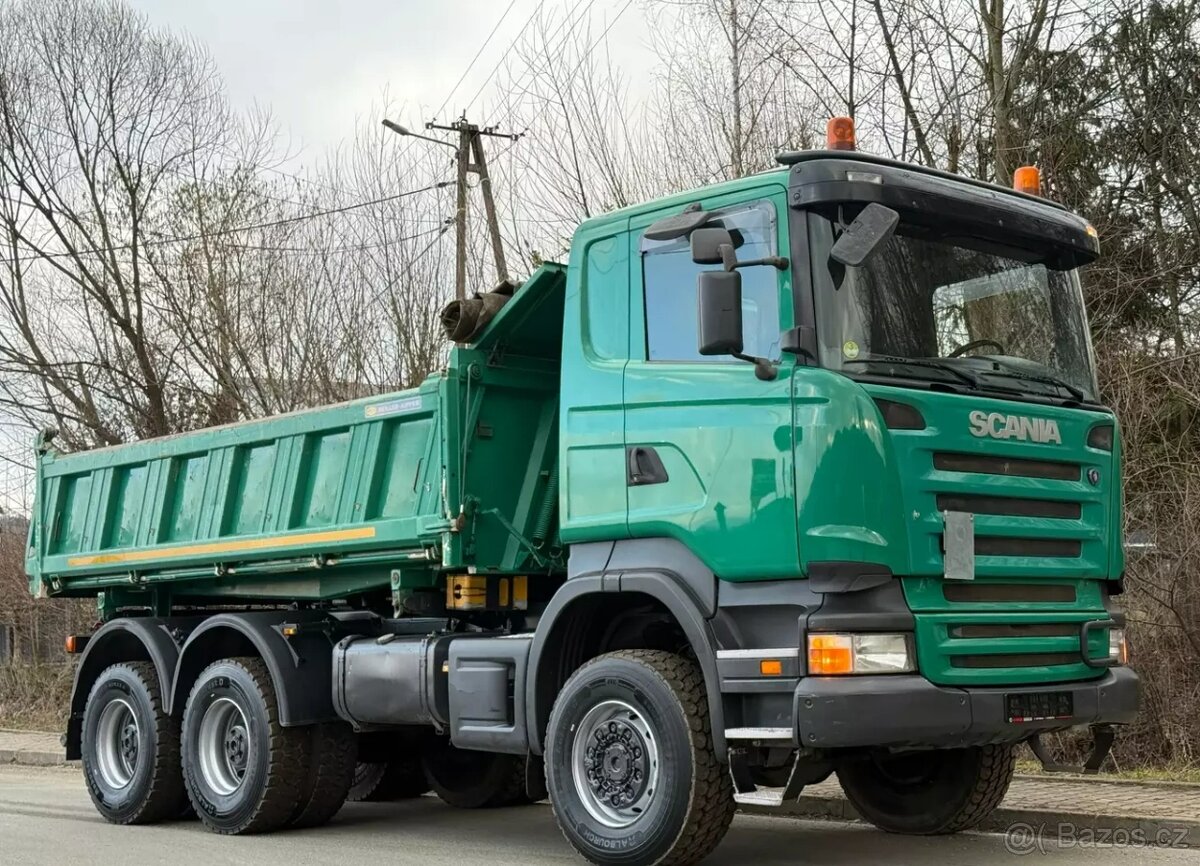 SCANIA R420 Sklápěč S3/6X6