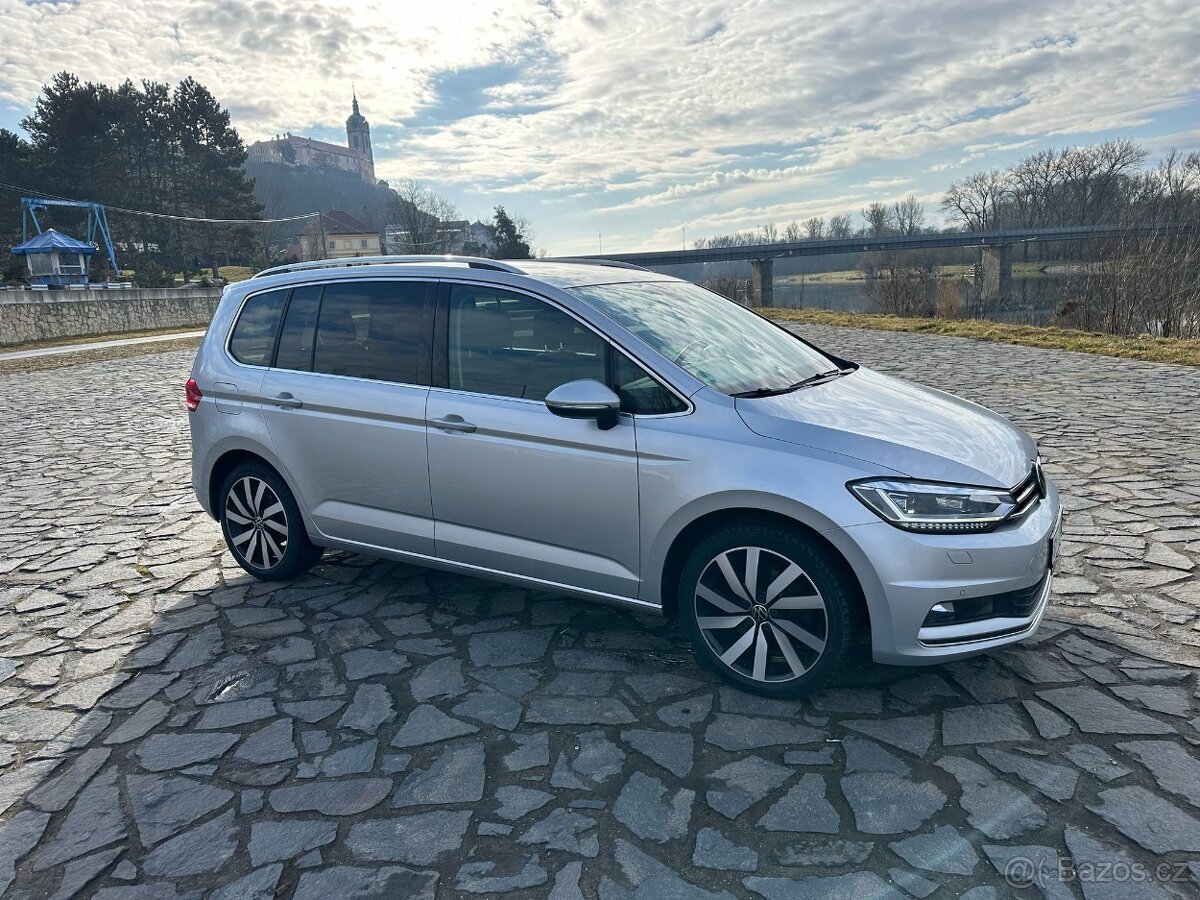 VW Touran 2021, TDI 110KW, DSG, Kessy, Webasto, DLA, LED, TZ