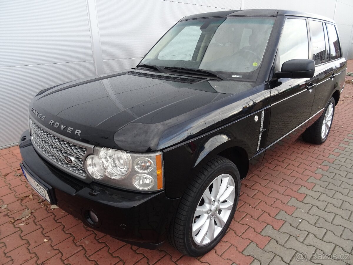 Range Rover 3.6 V8 VOGUE PRAVIDELNÝ SERVIS,SERVISNÍ KNIHA