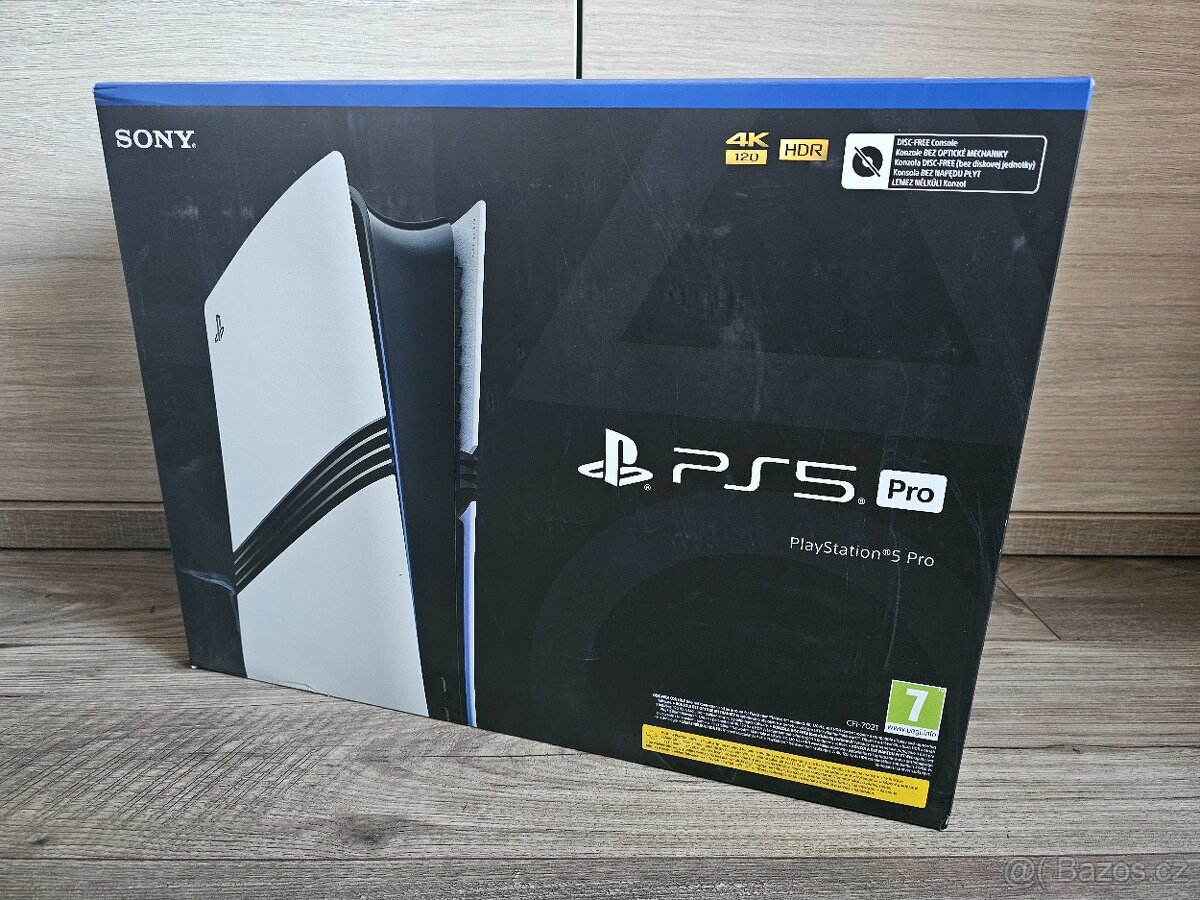 SONY PLAYSTATION 5 PRO (PS5 PRO), NOVÝ, ZÁRUKA 2 ROKY