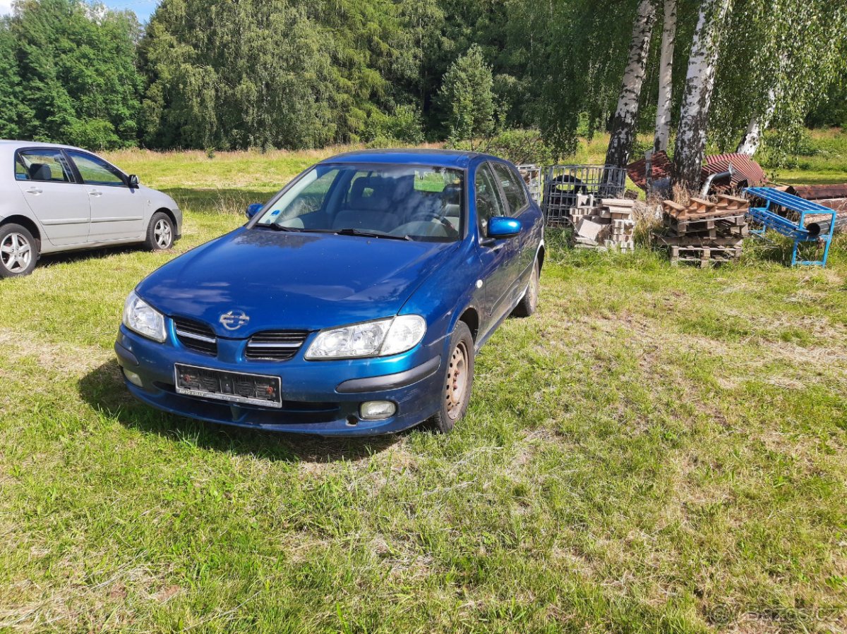 Nissan Almera N16 1,8 84kw benzín 2001 díly z vozu