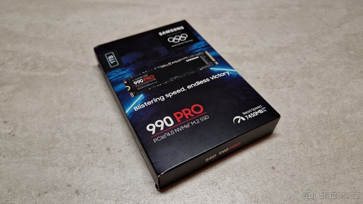 ❰ SSD NVMe | Samsung 990 Pro 1TB, zcela nový, nerozbalený ❱