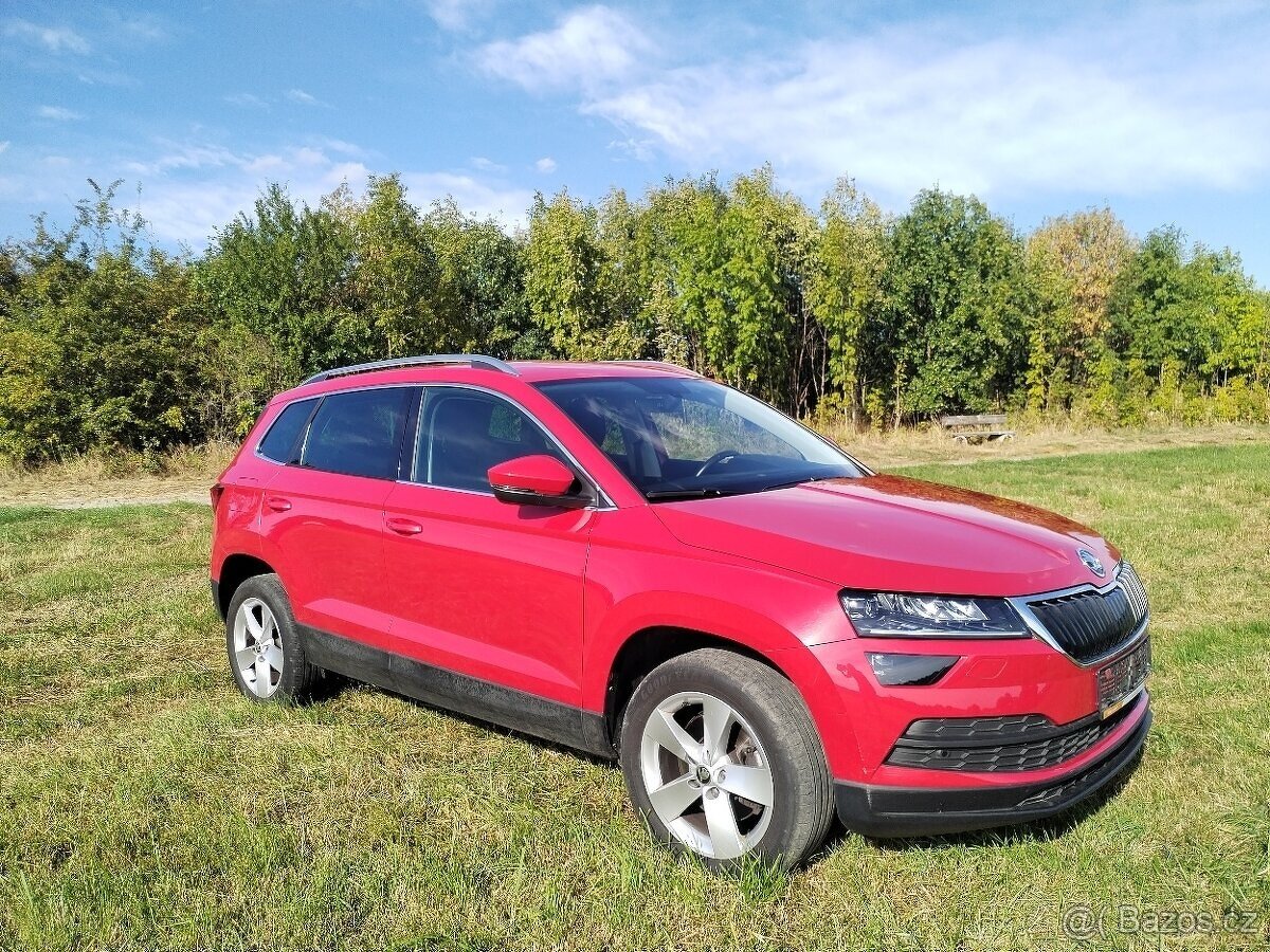 Škoda Karoq 2.0 TDI 110kW tažné zař, pouze 90 000km