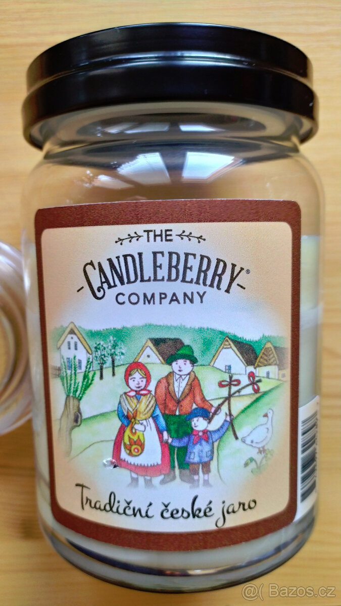 Svíčka Candleberry Tradiční české jaro 624g