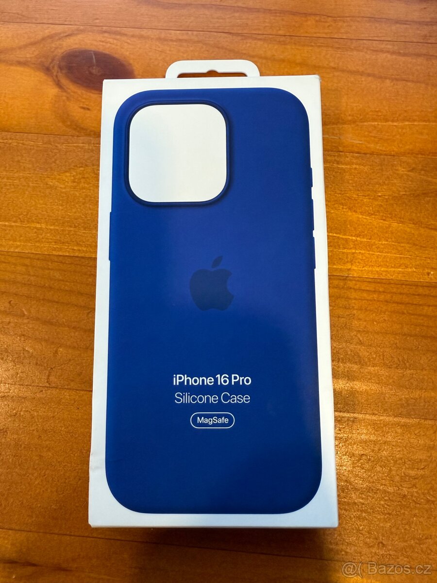 Originální kryt Apple silicone case iPhone 16 pro