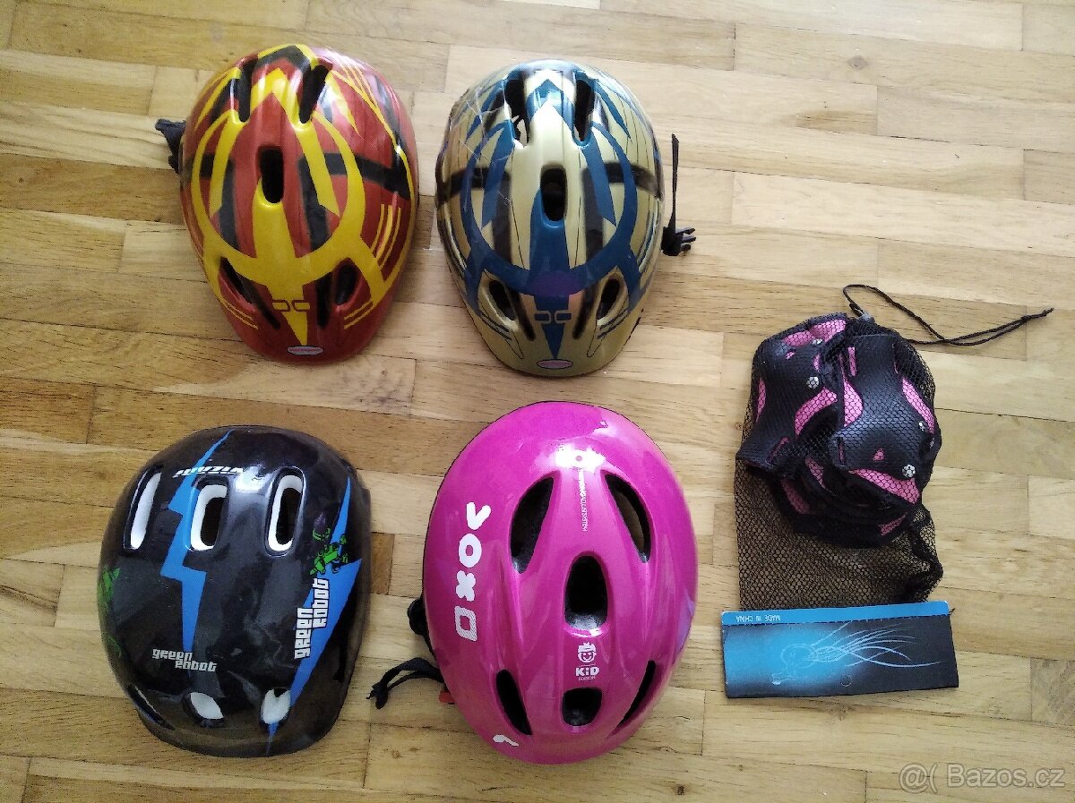Dětské cyklistické helmy