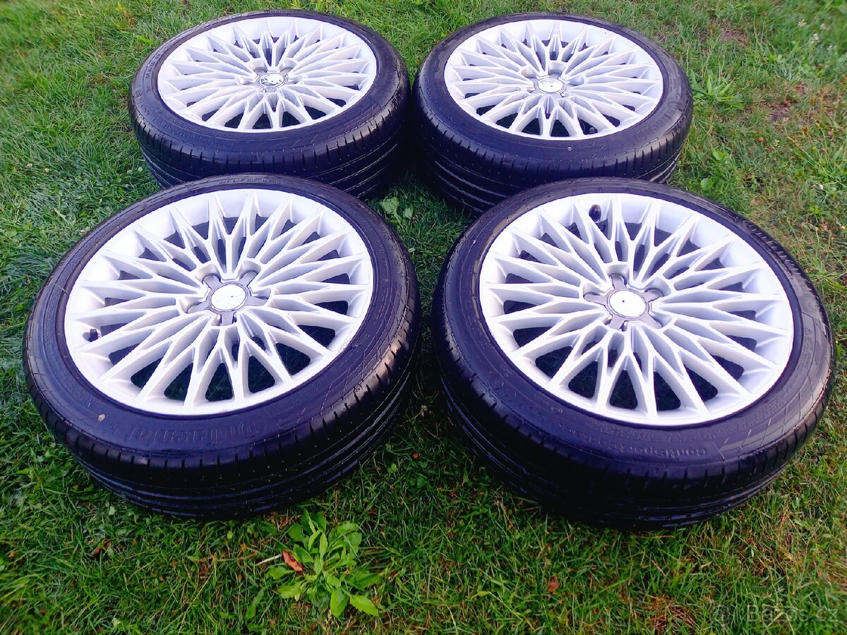 5x112 r18 Alu koka včetně pneu Audi original S3