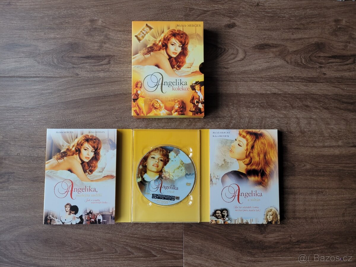 5x DVD Angelika (dárkový box)