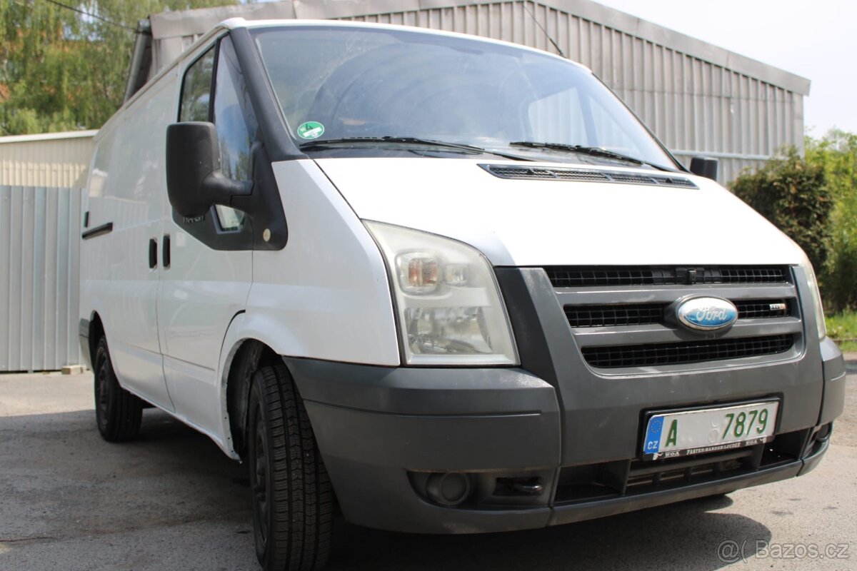 FORD TRANSIT 260, 2.2 TDCI, OBYTNÝ VUZ, 63 KW, DOLOŽENÉ KM