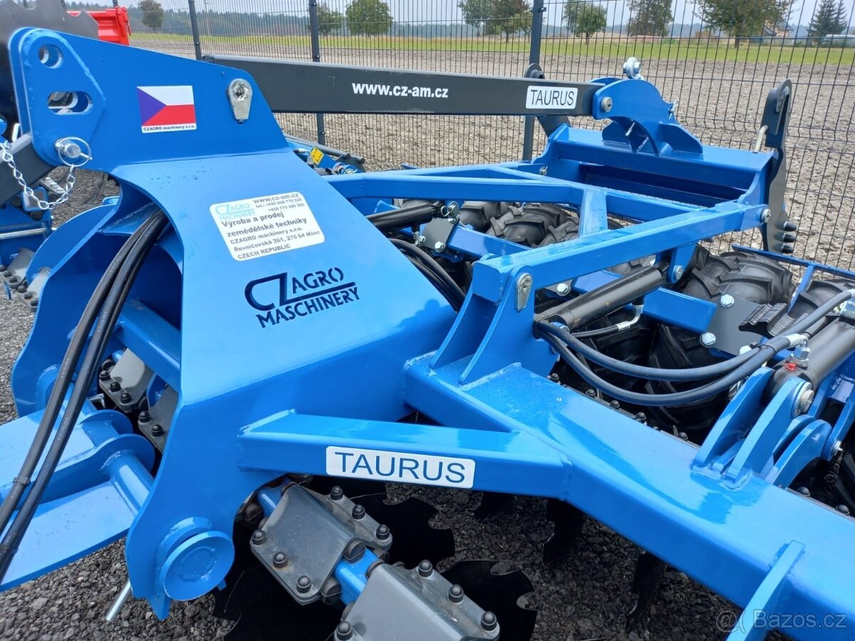 Diskový podmítač CZAGRO machinery TAURUS 3m