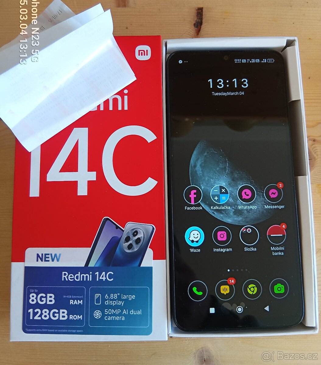 Xaomi redmi 14 C 256gb