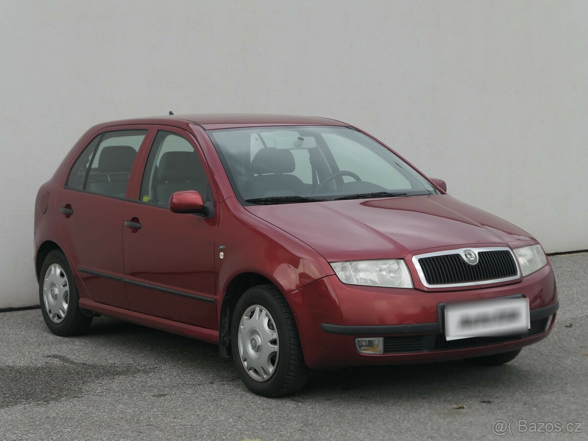 Škoda Fabia I 1.4MPi ,  55 kW benzín, 2001