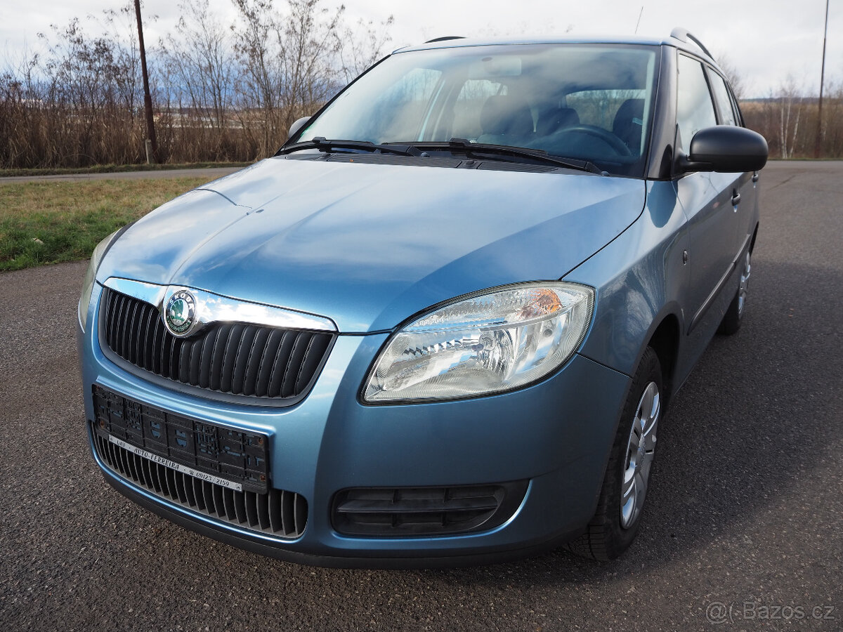 Škoda Fabia 1.4 KLIMA, 1 majitel + serviska