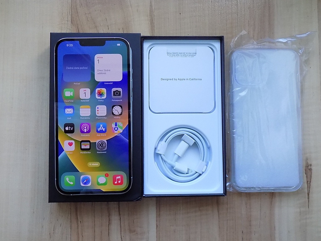 APPLE iPhone 13 Pro MAX 128GB Silver - ZÁRUKA - TOP STAV