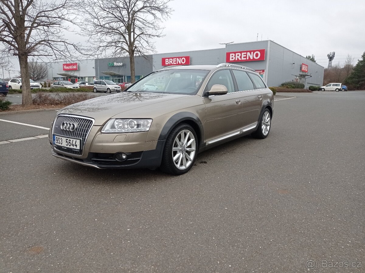 Audi A6 allroad 3.0tdi 176kw.  Koupeno v ČR, po servisu.