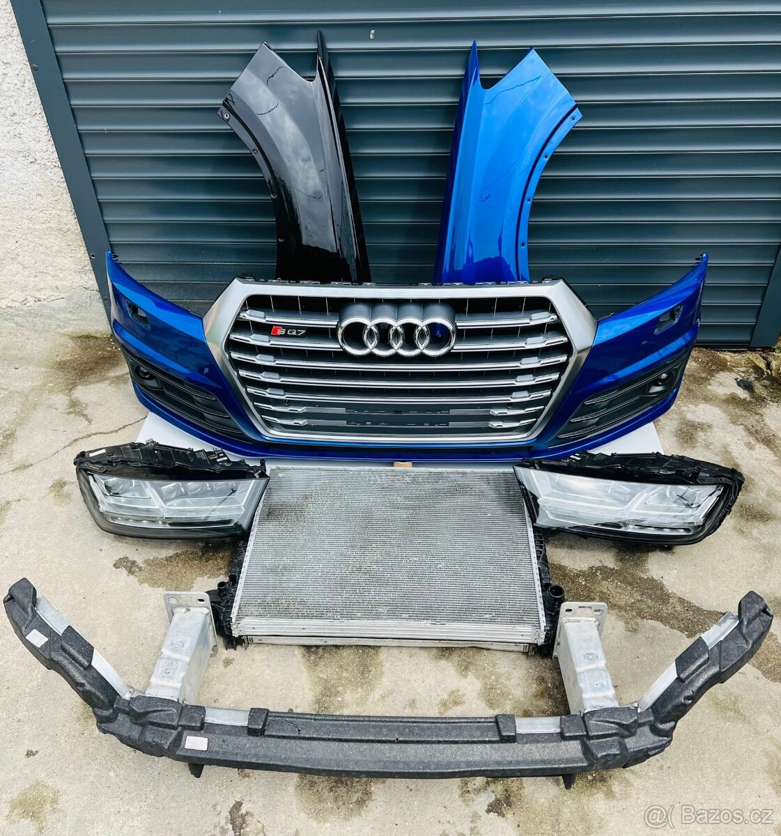 Audi SQ7 Q7 4M nárazník blatník matrix výztuha chladič
