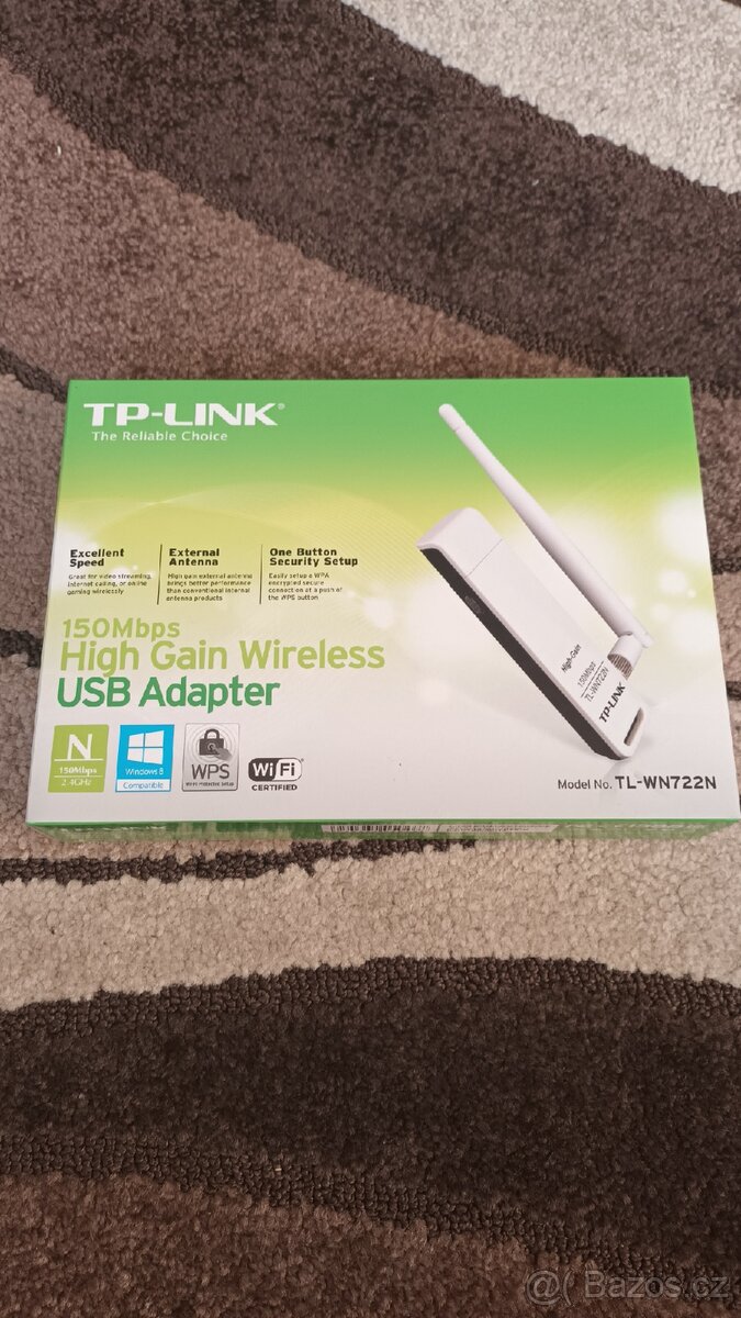 WiFi adaptér TP-LINK TL-WN722N