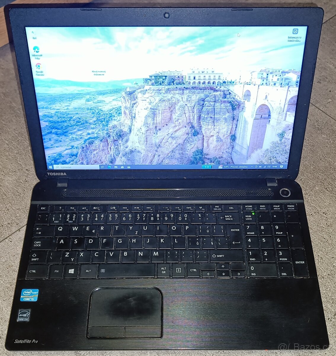 Toshiba Satellite C50-A-1C9,i5-3230M,WIN 10,HDD 500GB,RAM 4G