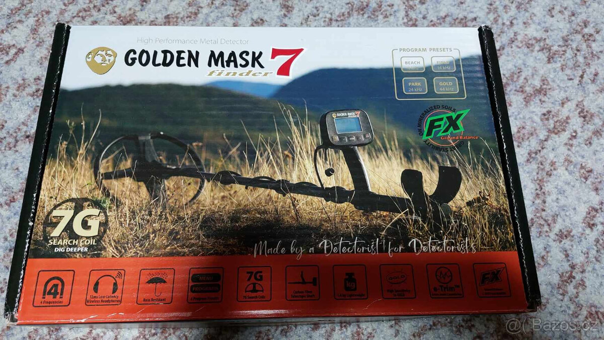 Detektor kovů Golden Mask 7