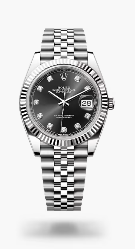 Rolex Datejust 41 Bright Black dial