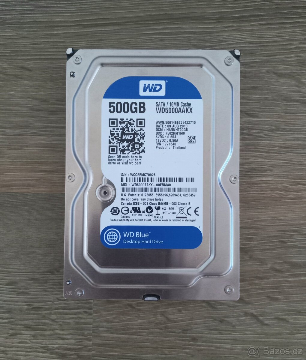 Hard disk 500GB