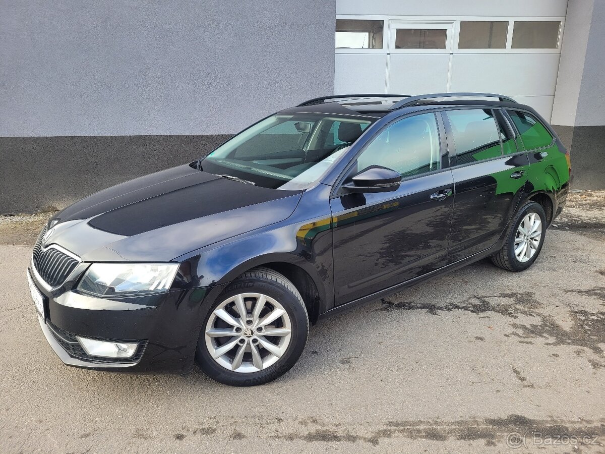 OCTAVIA III 1.4TSi COMBI 110kW r.16, VELMI PĚKNÁ - SERVISKA