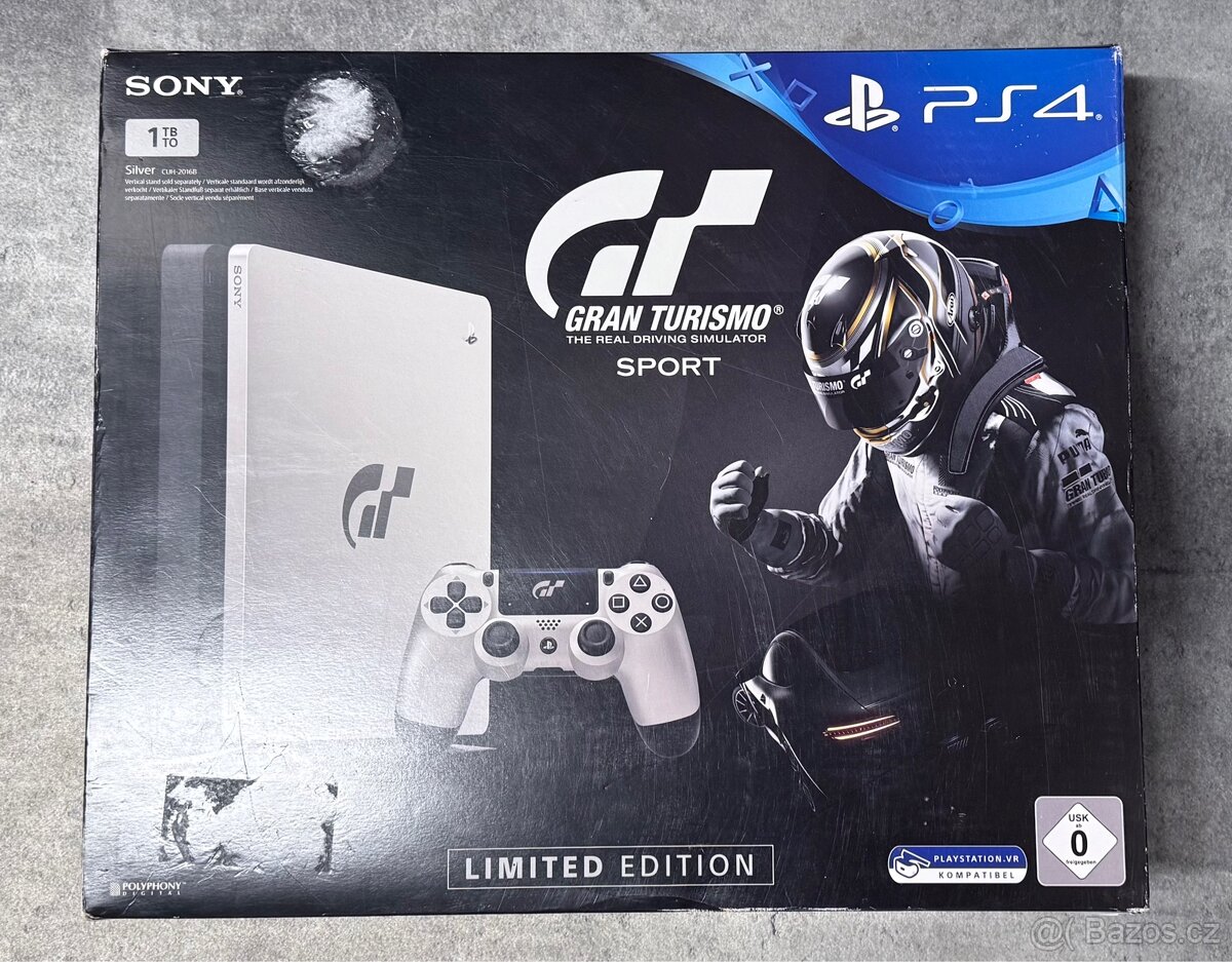 - PS4 Sony Slim Cuh-2016B 1TB Gran Turismo -