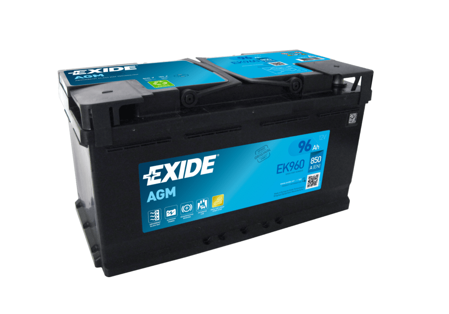 NOVÁ Autobaterie Exide Start-Stop AGM, 12V, 96Ah, 850A