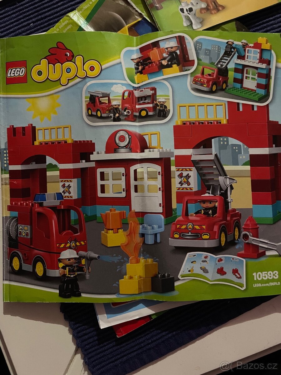 Lego Duplo 10593 - hasičská stanice / hasiči