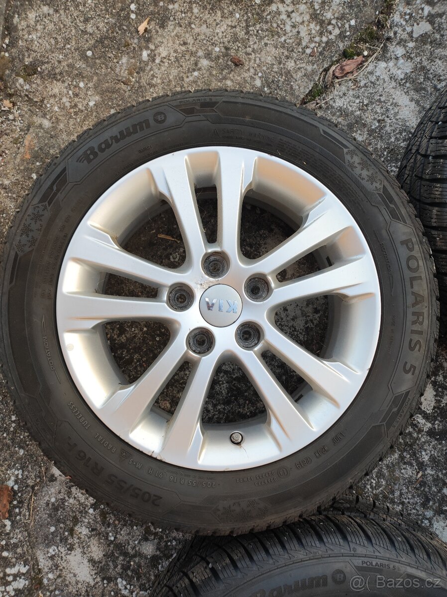 Zimní sada Kia CEED 5x114,3 6,5Jx16 ET50 - TPMS