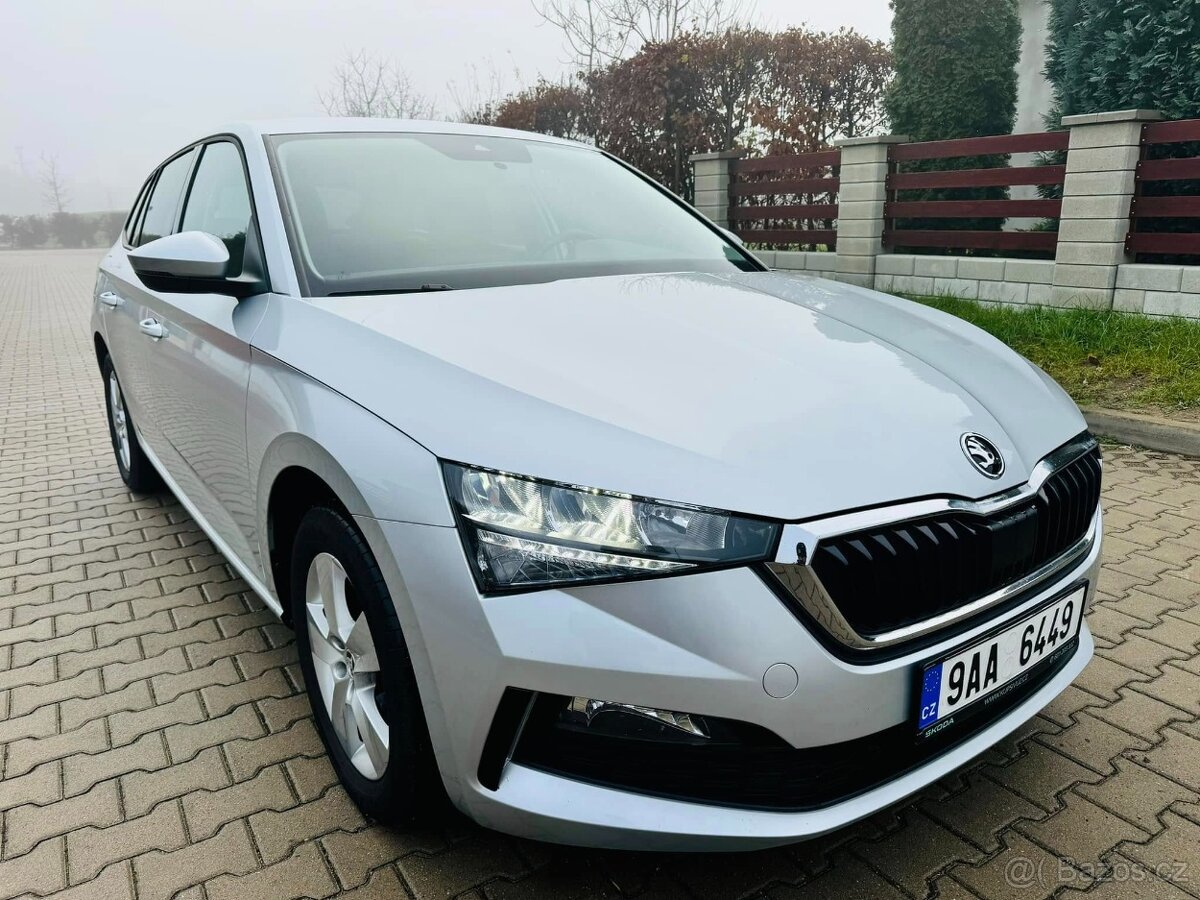 Škoda Scala 1.0 TSI 70KW, rok 7/2022, možnost odpočtu DPH