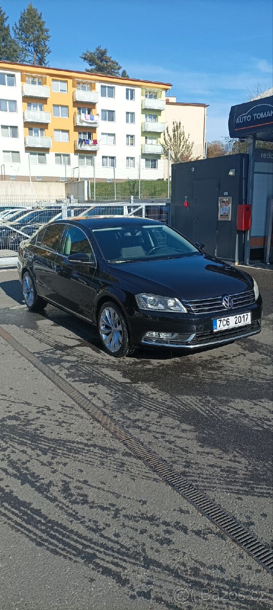 VW Passat B7 2.0 TDI ,2 . majitel,234 tis.km 2011