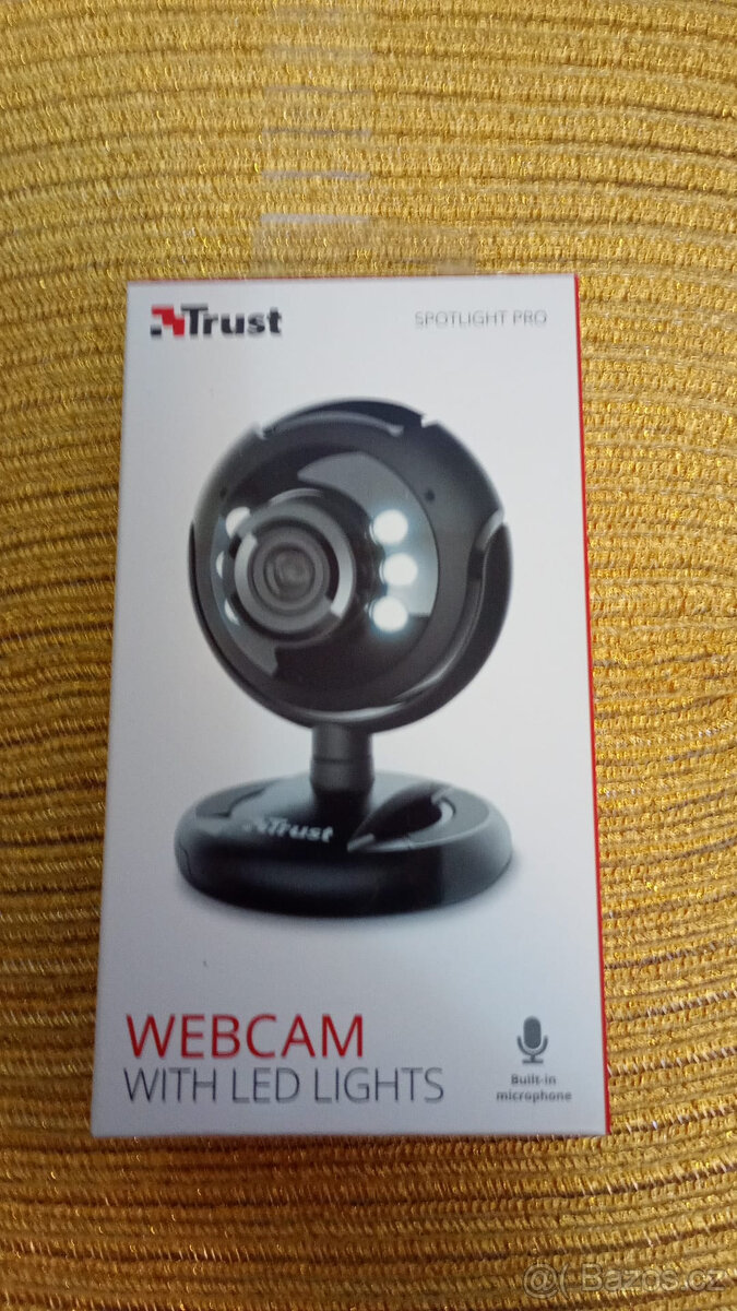 Nerozbalená KAMERKA k PC Trust Spotlight Pro, LED podsvícení