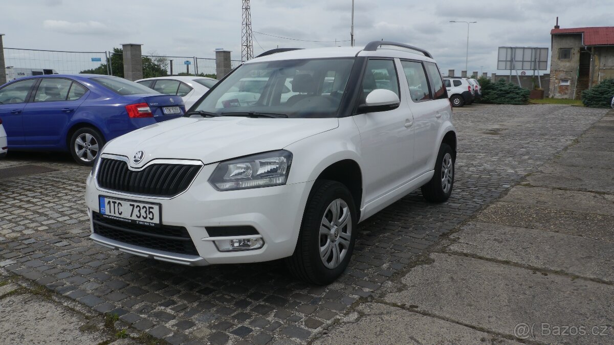 Škoda Yeti 2,0 TDi-81kw-4x4-prav.servis-odp.DPH-ČR