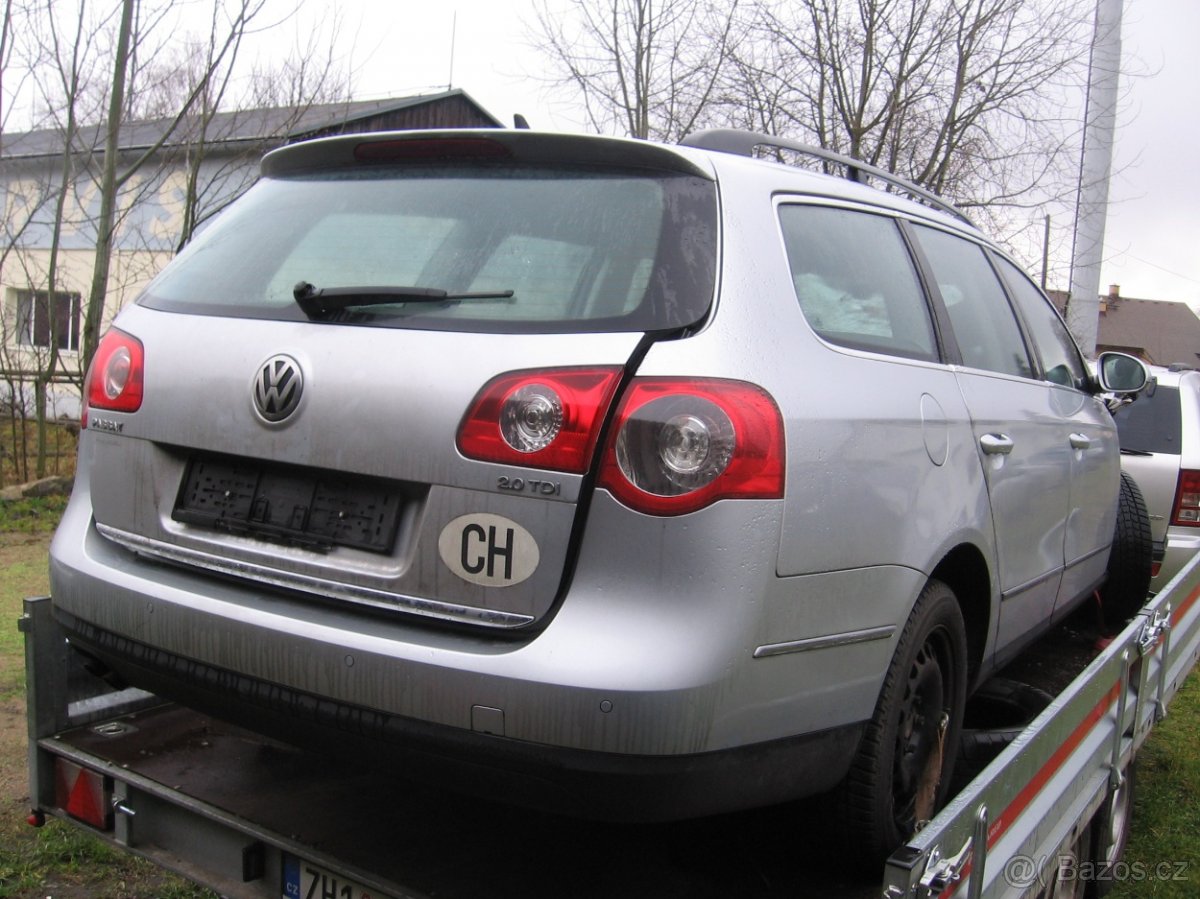 Prodám díly na VW. Passat B6 2.0TDI 103kw  DSG R,V,2008