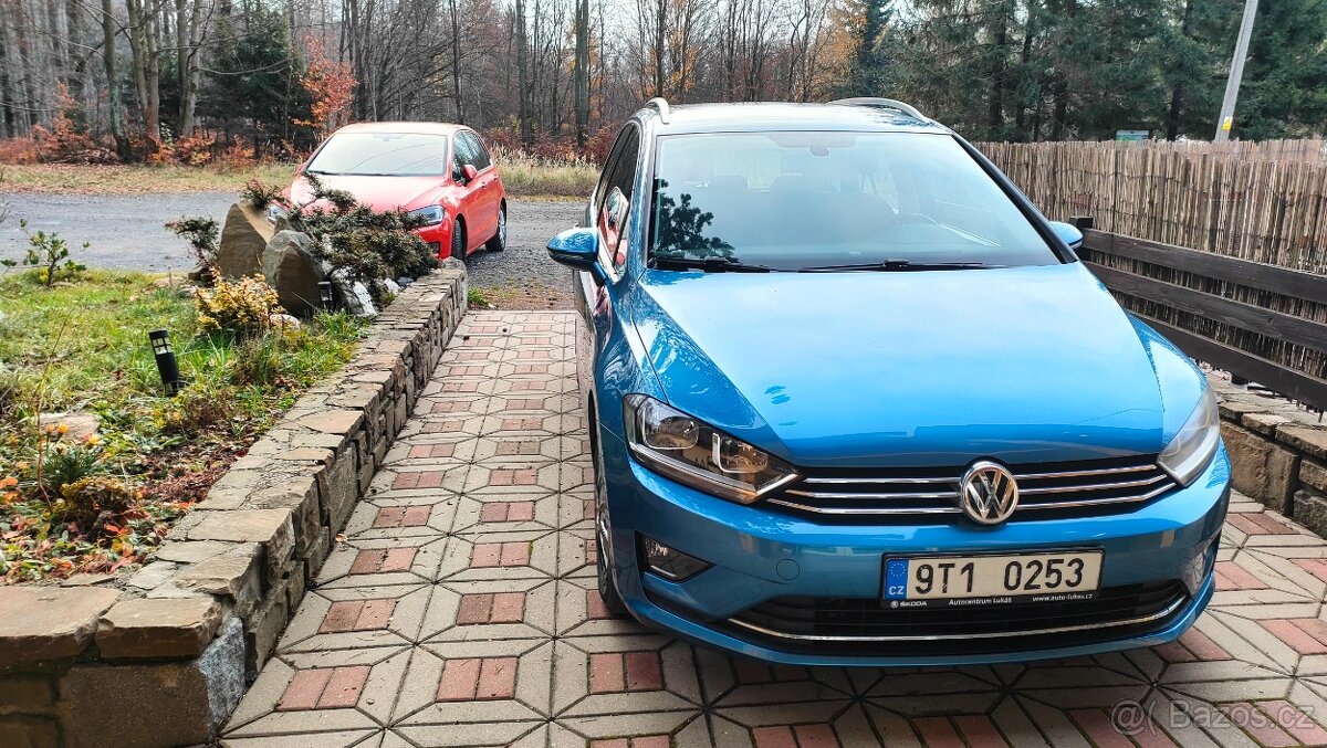 VW golf Sportsvan 1,4 TSI 92kw, v Čr 2. maj