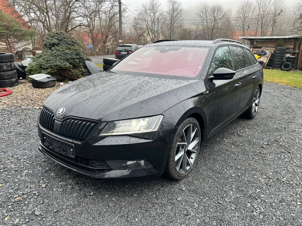 ŠKODA SUPERB III 2.0 TDI 140KW SPORTLINE TAŽNÉ KAMERA KESSY