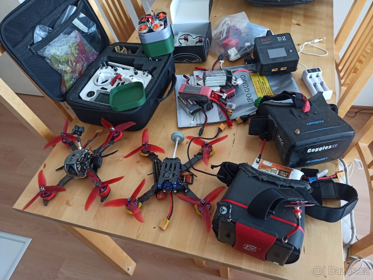 FPV drone set - pripravené na lietanie