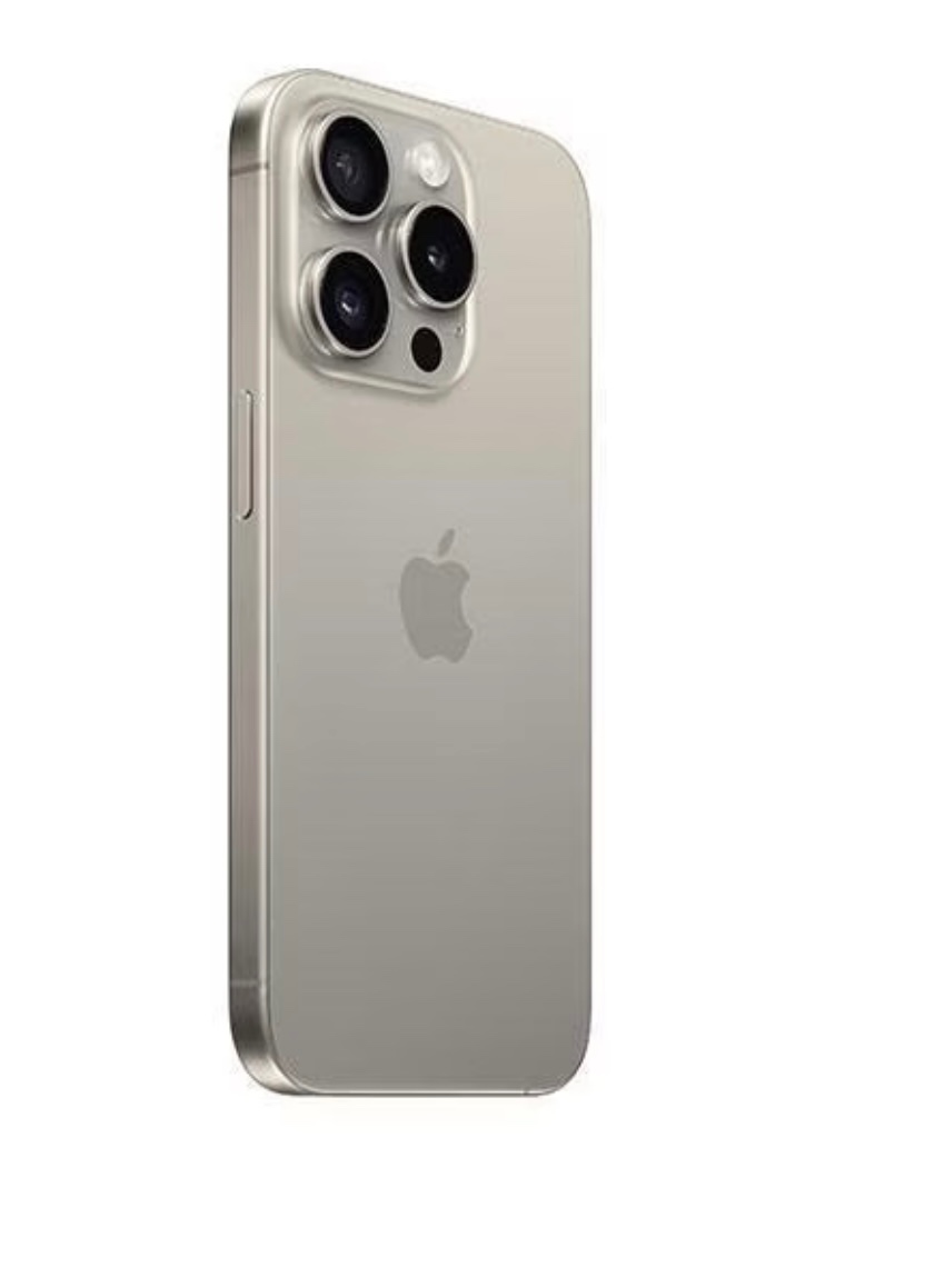 iPhone 15 pro titanium natural