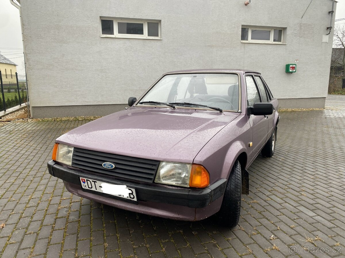 Ford escort 1.3 benzin mk3 1985 veteran youngtimmer výmena