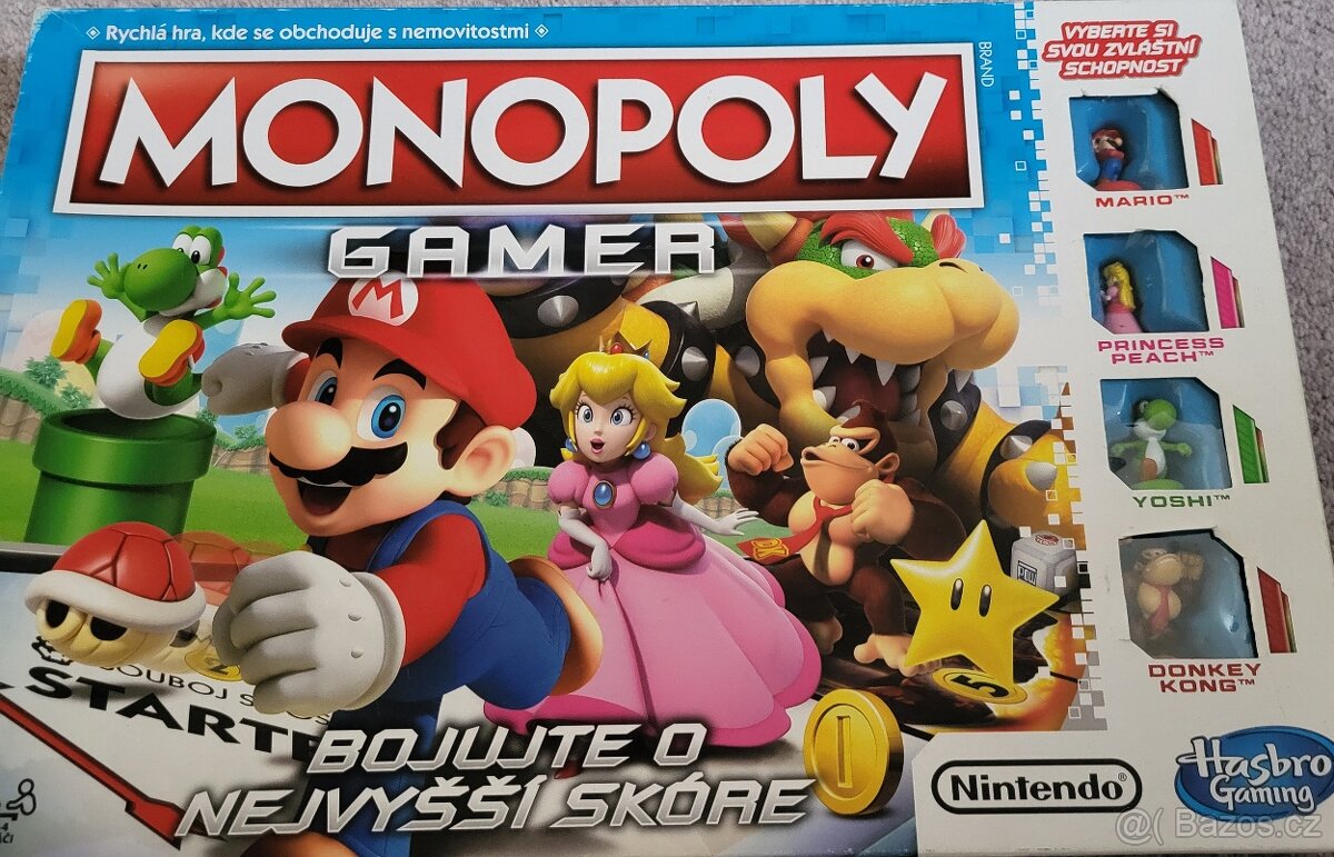 Monopoly Super Mario - desková hra