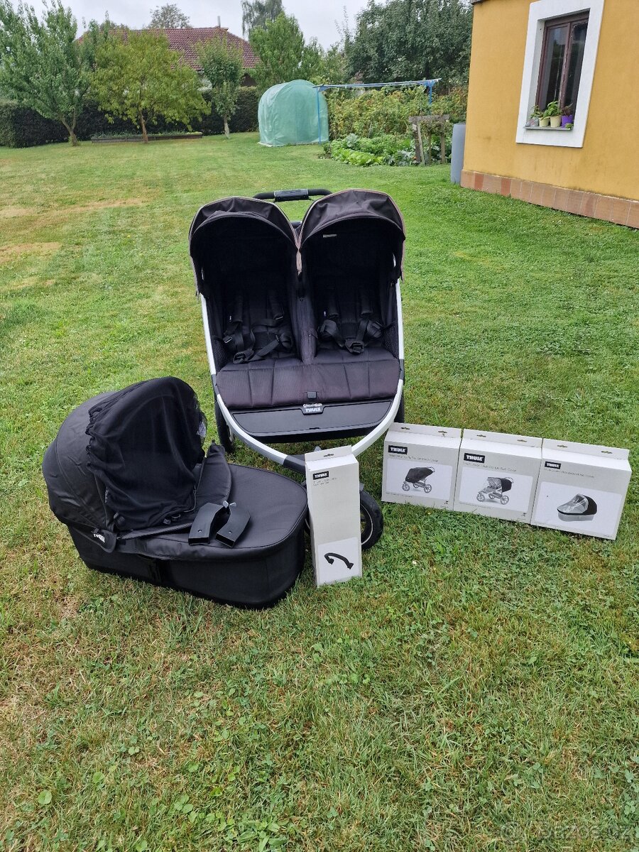 Thule glide 2 duo s příslušenstvím