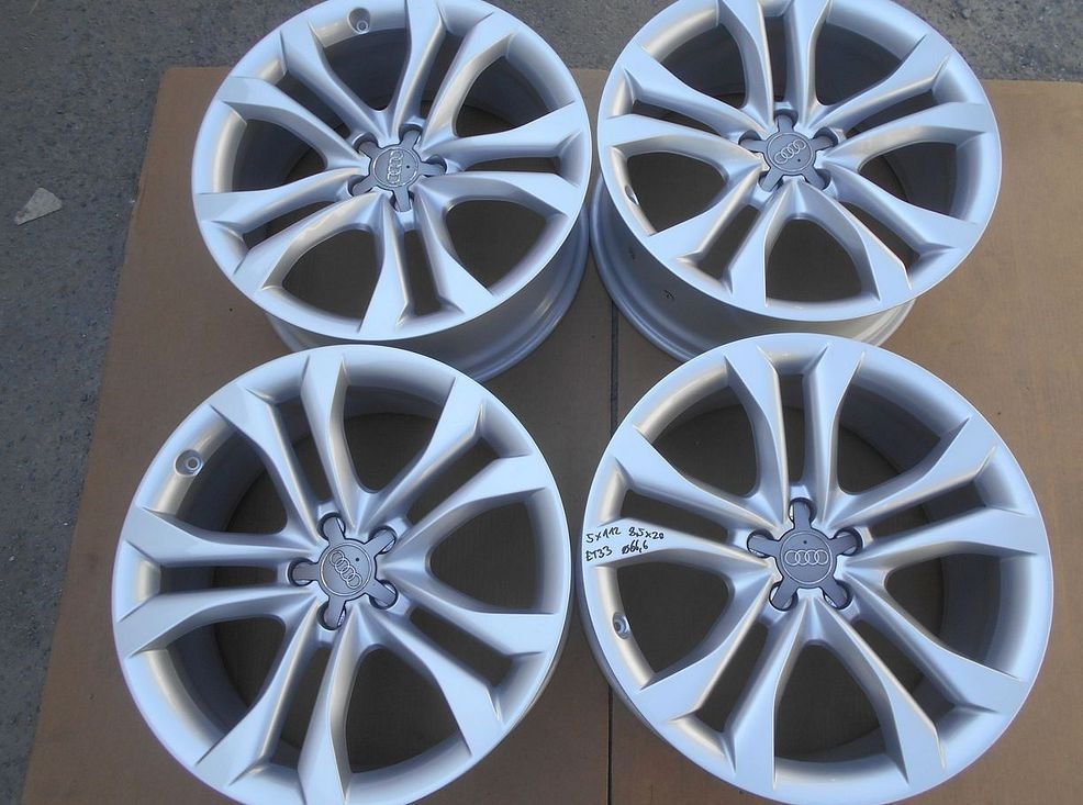 Alu disky originál Audi 20", 5x112, ET 33, šířka 8,5J