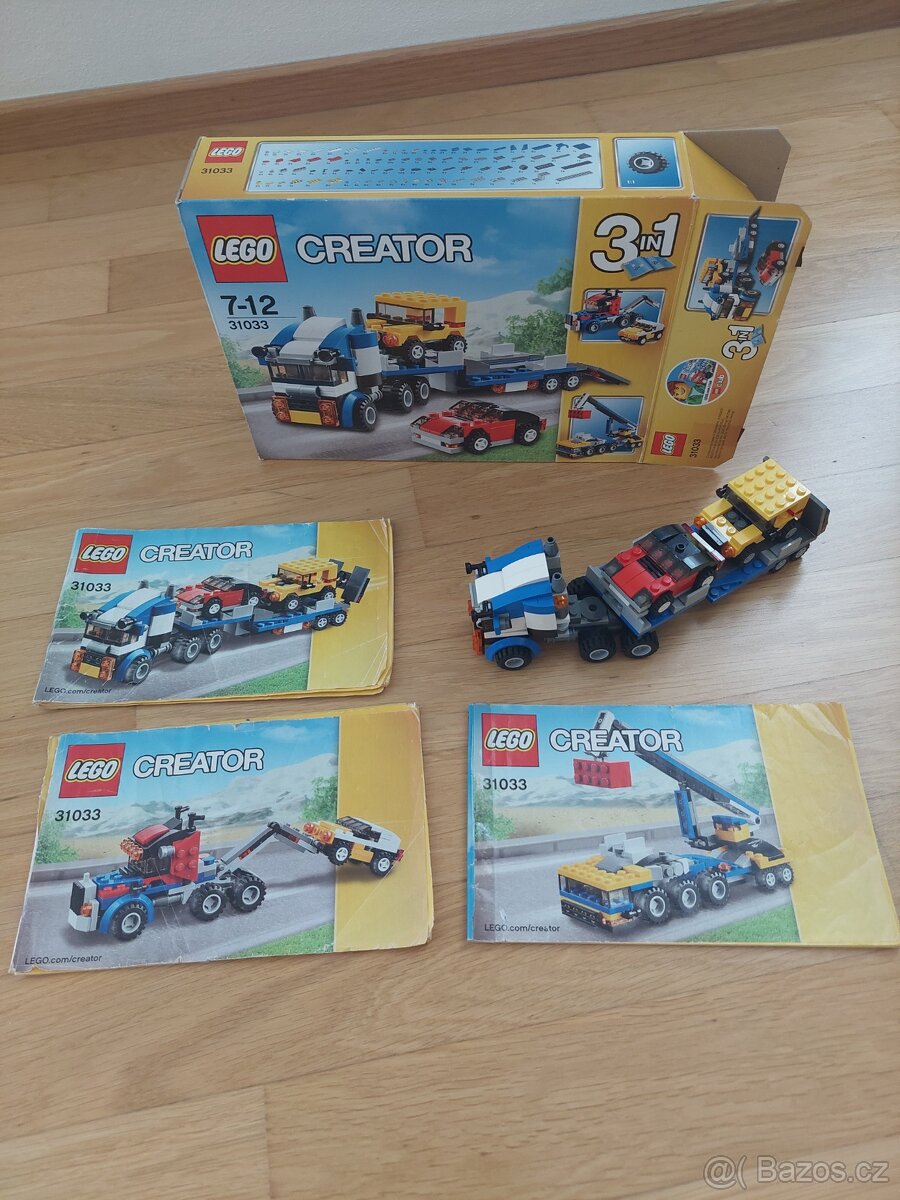 LEGO Creator 31033 Přepravník automobilů