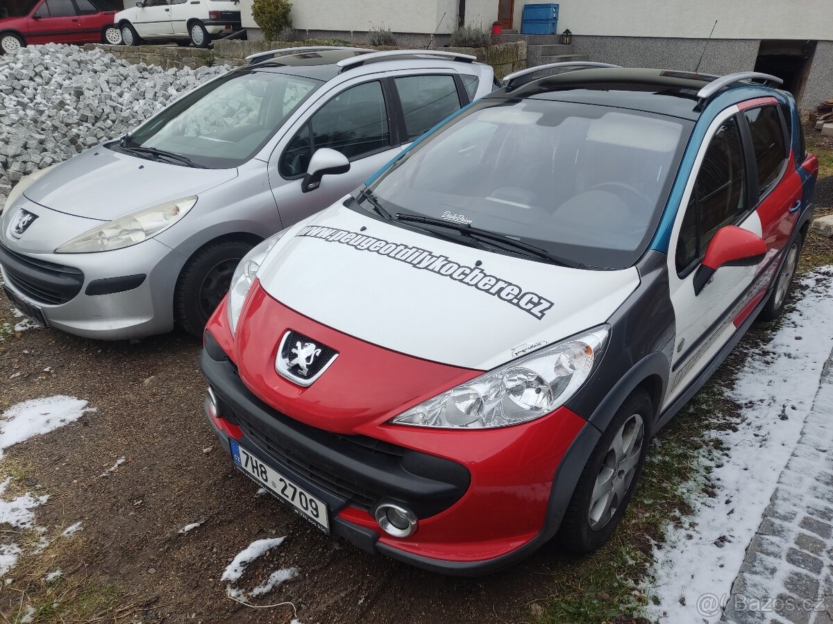 Díly z vozů Peugeot 207sw break kombi