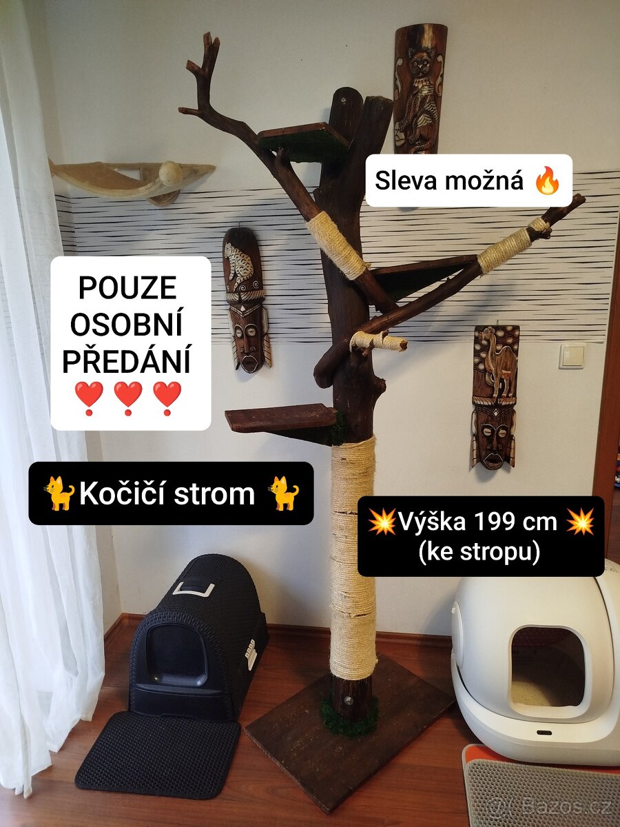 Kočičí strom / škrabadlo