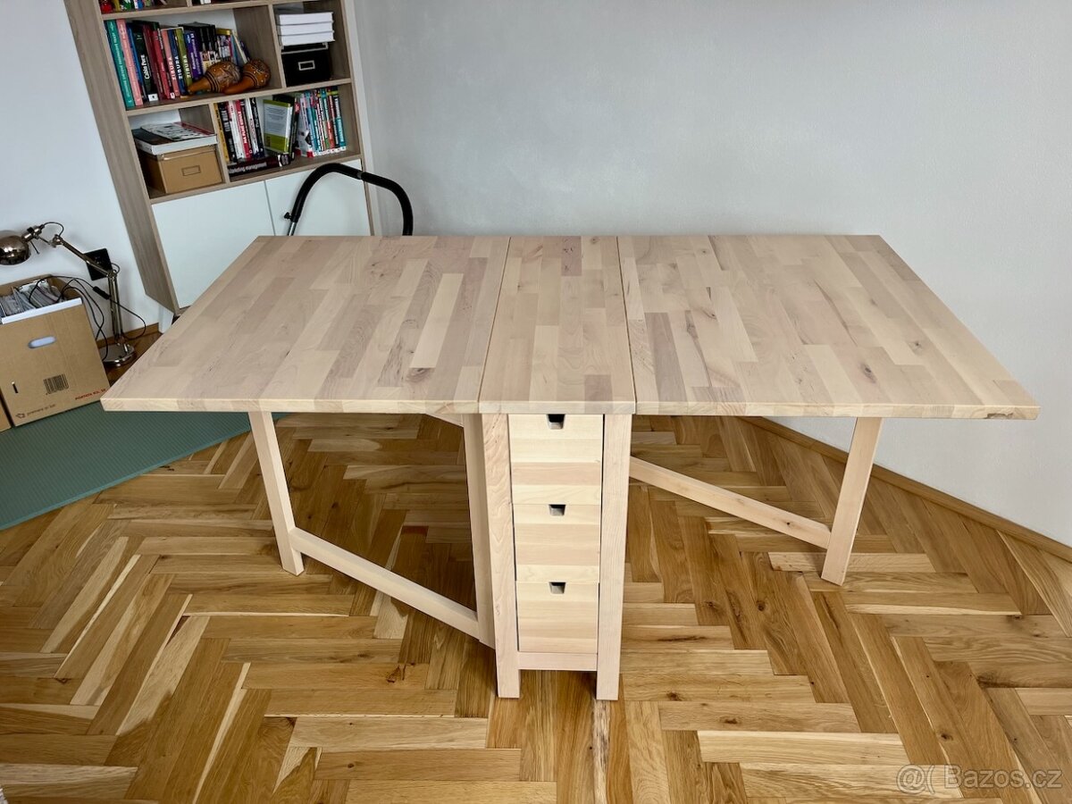 NORDEN Stůl se sklopnými deskami (IKEA)