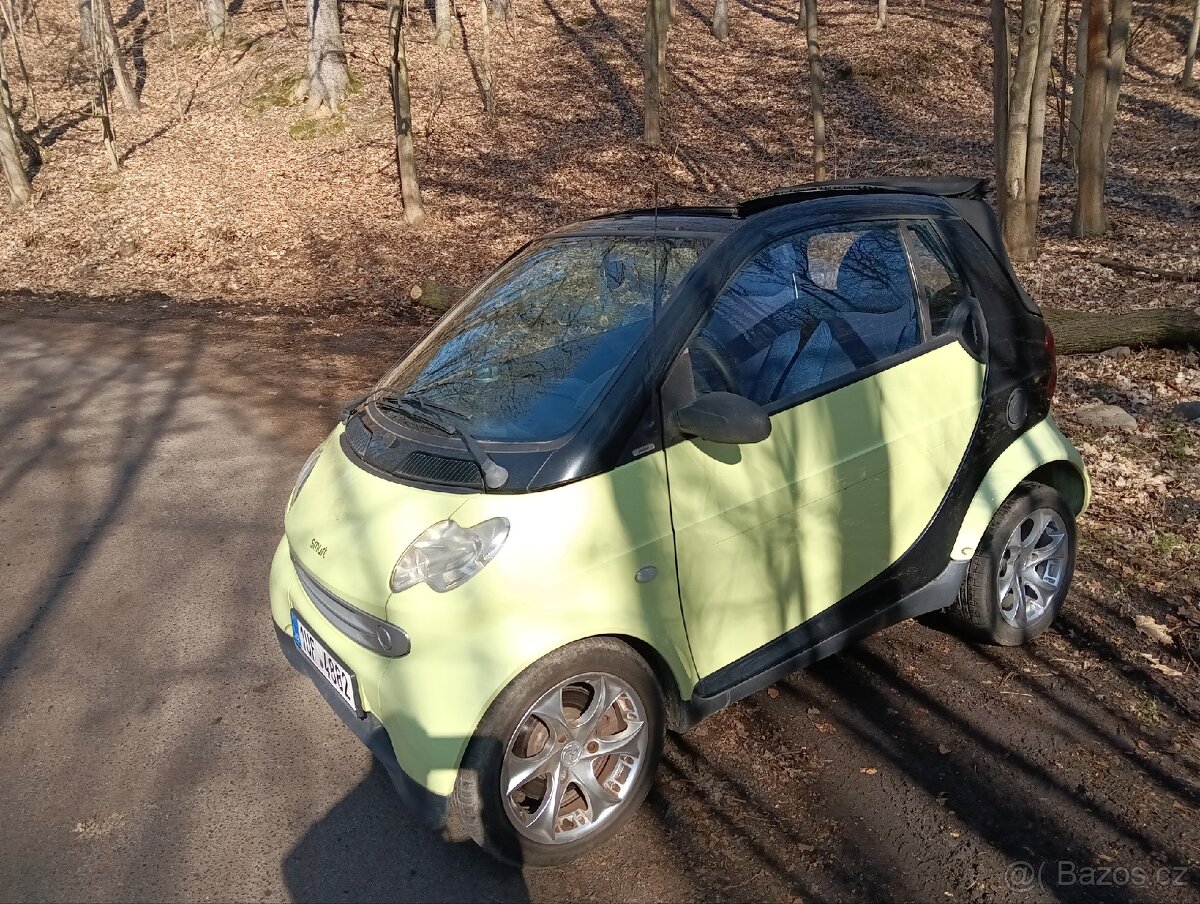 Smart for four,2001,cabrio,orig.km,alu,40 kw